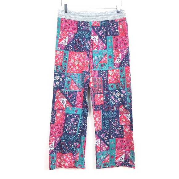 Anthropologie Other - Anthropologie Eloise Lounge Sleep Pants Patchwork
